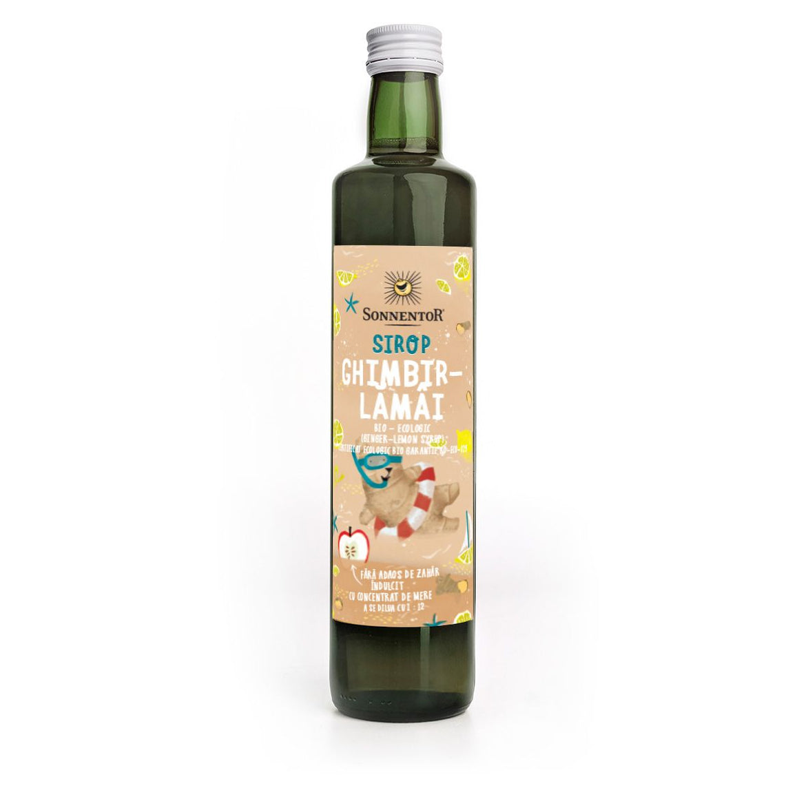 Sirop Ghimbir - Lamaie (Fara adaos de Zahar) 500ml BIO
