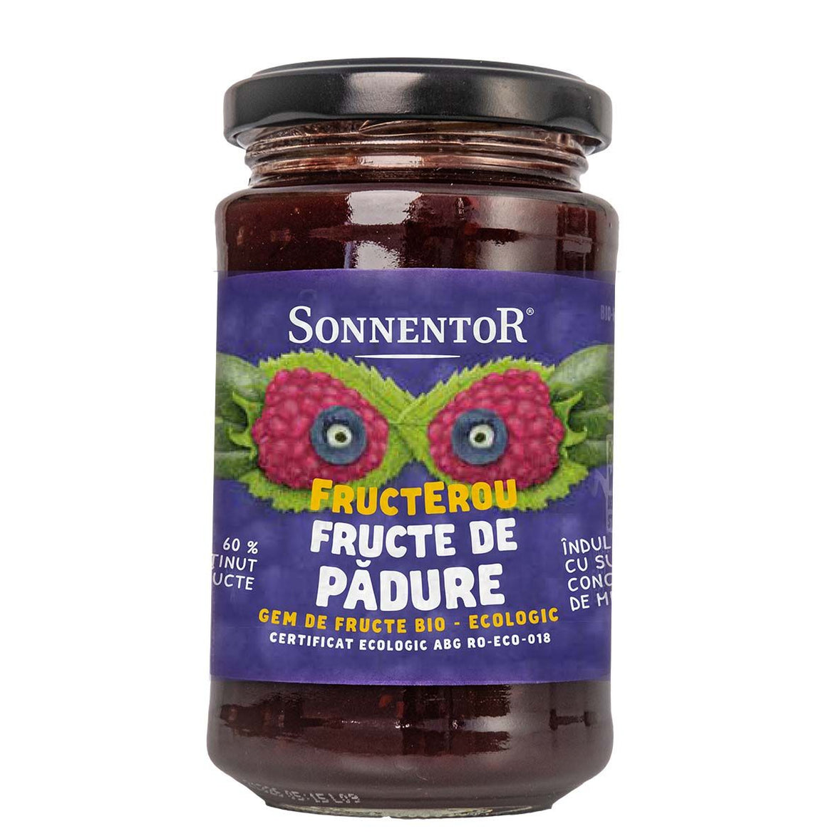 Gem de Fructe de Pădure - Fruct Erou 250gr BIO