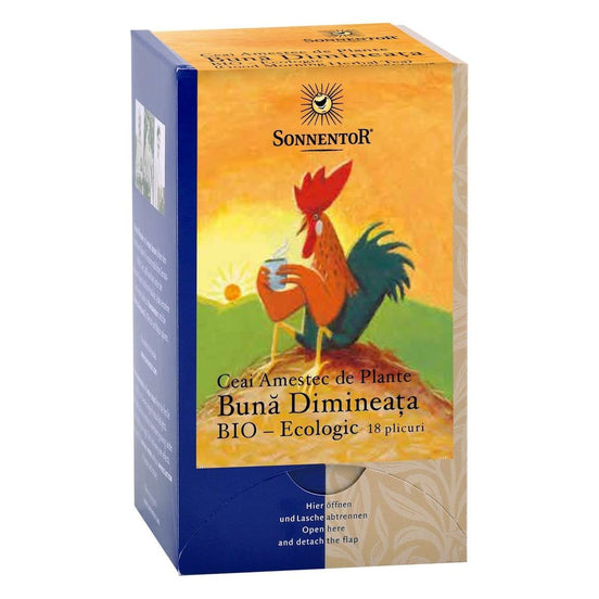 Buna Dimineata BIO (Frunze de mur, Mentă, Frunze de zmeur, Gălbenele, Albăstrele)