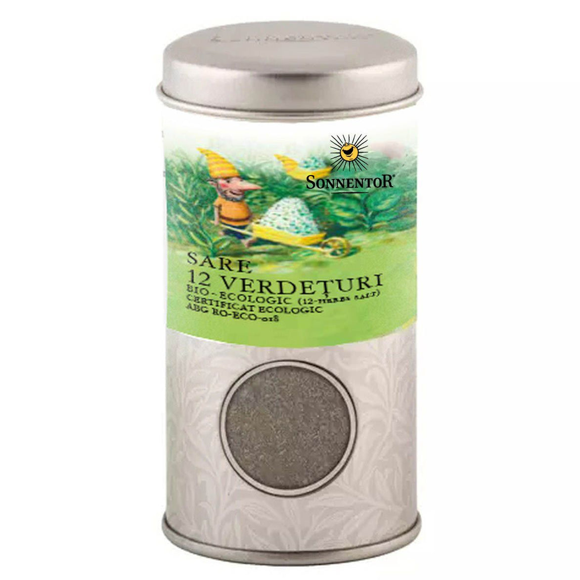 Sare 12 Verdețuri - Solniță 75 g BIO