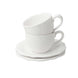 Set 2 cești espresso cu farfurii ALICE – 110 ml