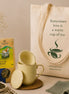 Un moment pentru tine – cadou cu cană, ceai BIO & tote bag