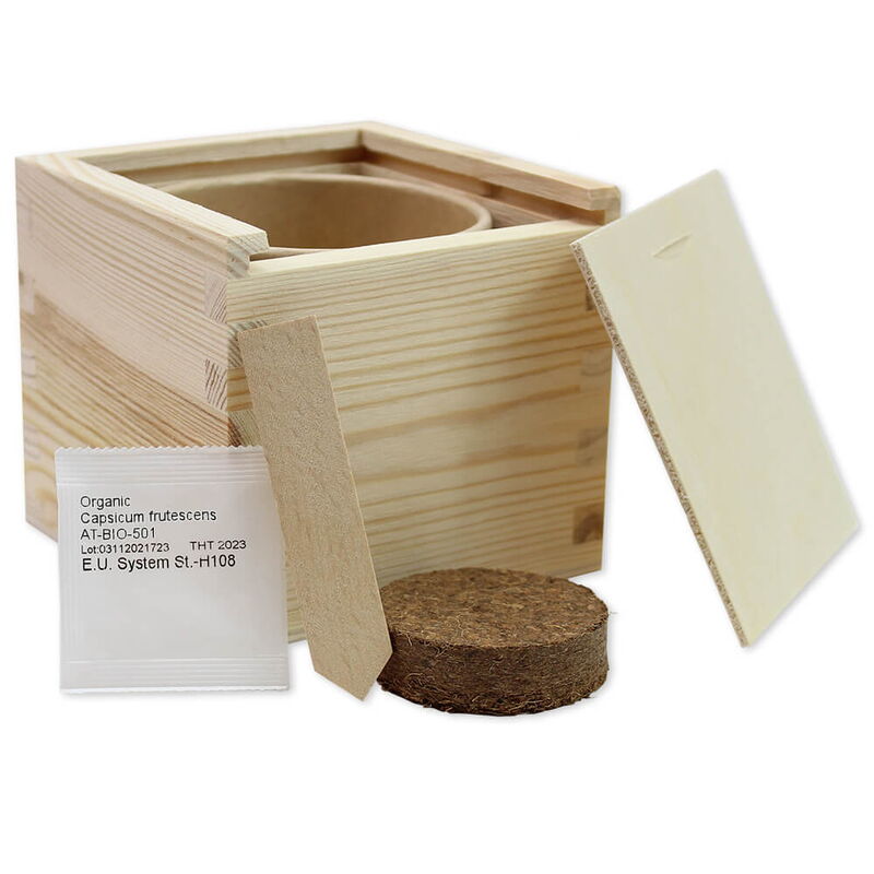 Ecobox Ardei iute/ Chili (You add spice* to my life!)