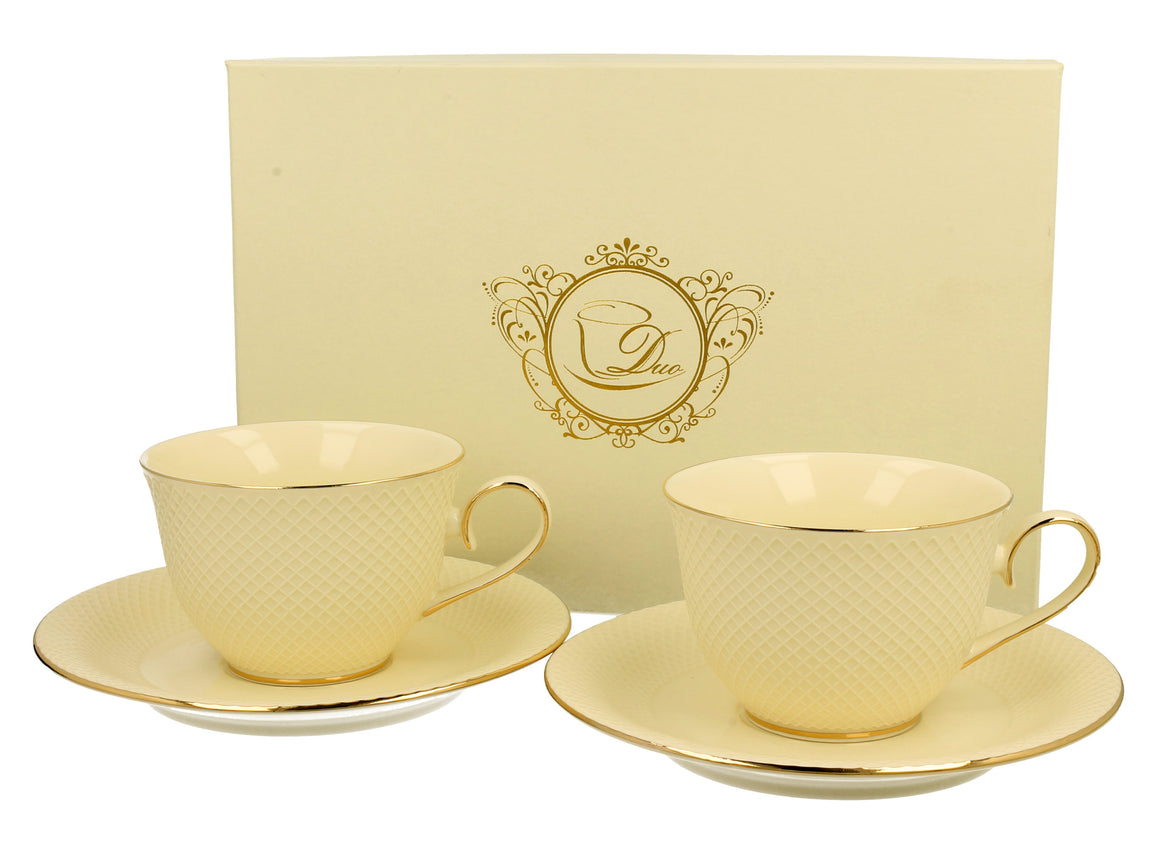 Set de două cești și farfurii VESPER