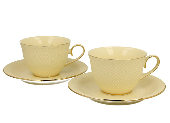 Set de două cești și farfurii VESPER