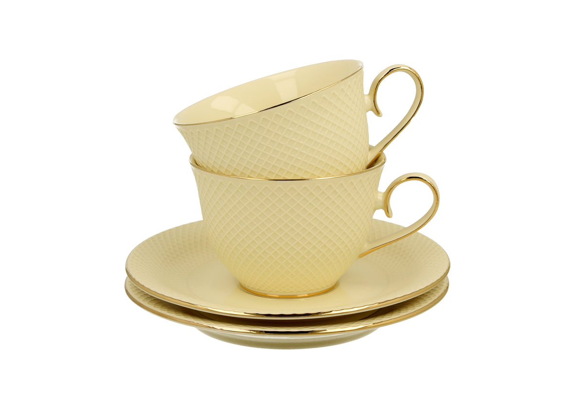 Set de două cești și farfurii VESPER