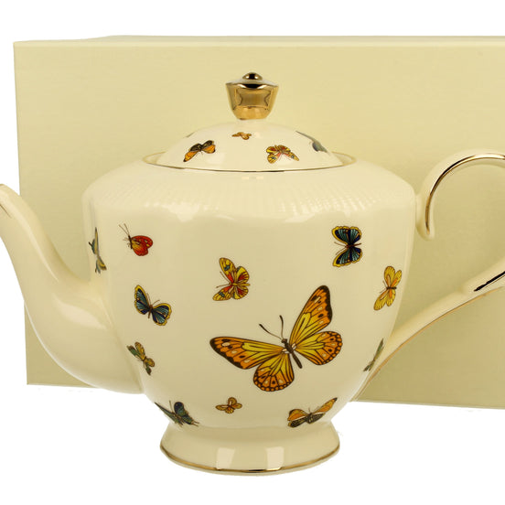 Ceainic din porțelan BUTTERFLIES – 1,5 L