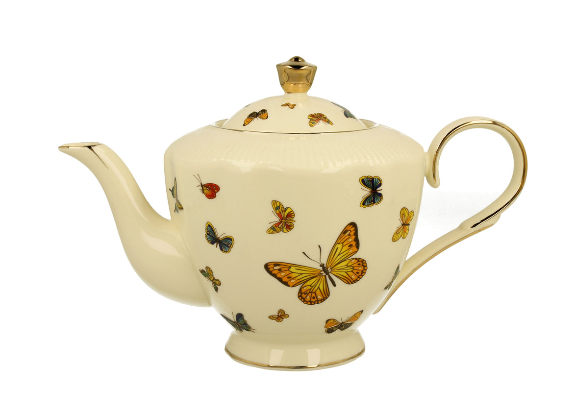 Ceainic din porțelan BUTTERFLIES – 1,5 L