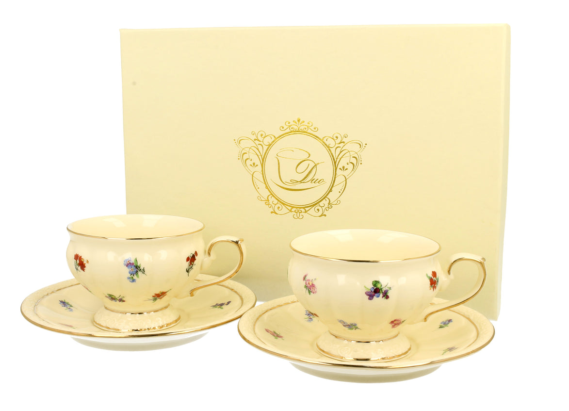 Set de două cești și farfurii ENGLAND
