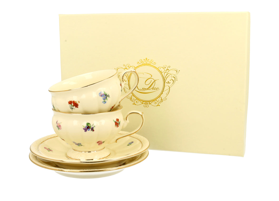 Set de două cești și farfurii ENGLAND