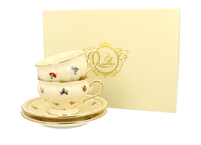 Set de două cești și farfurii ENGLAND