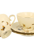 Set de două cești și farfurii BUTTERFLIES