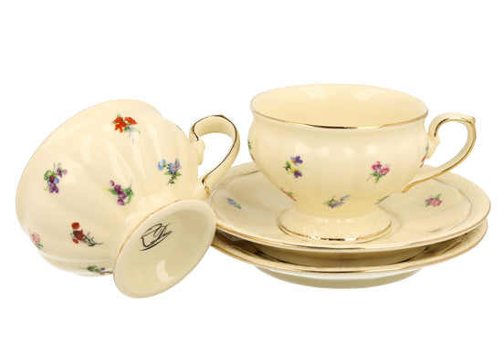 Set de două cești și farfurii ENGLAND
