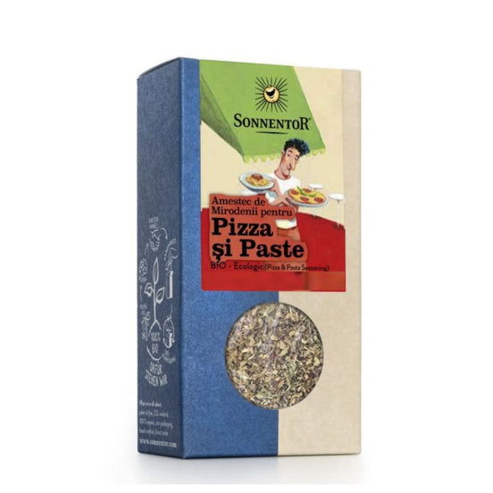 Amestec de Mirodenii pentru Pizza si Paste 20g- BIO (Busuioc, Oregano, Cimbru, Leustean)