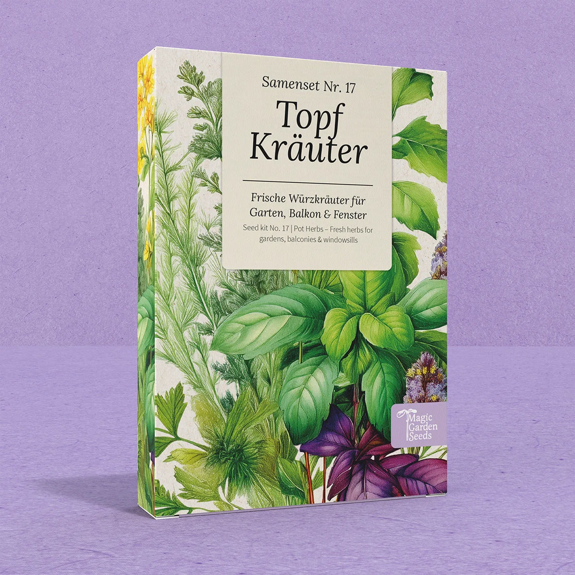 Plante Aromatice: o mini grădină de ierburi pentru balcon și bucătărie – Kit de semințe